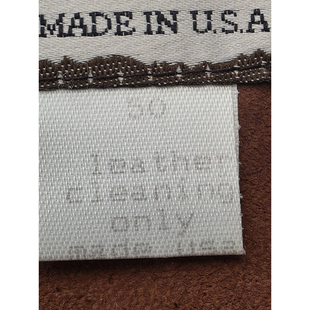 Continental Leather Fashions Vest Size 50  Made In The USA Leather Lamb Sku 82 - Picture 8 of 9